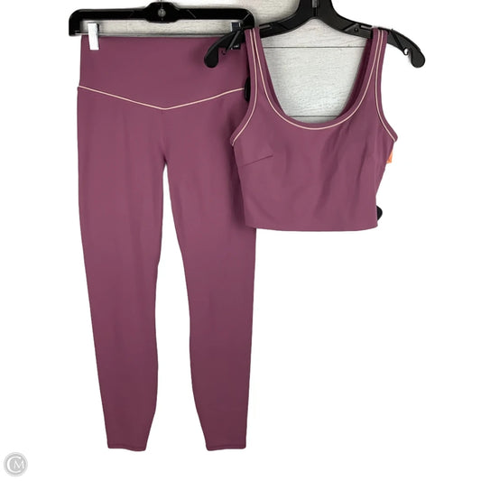 Athletic Pants 2pc By Joy Lab In Purple, Size: S