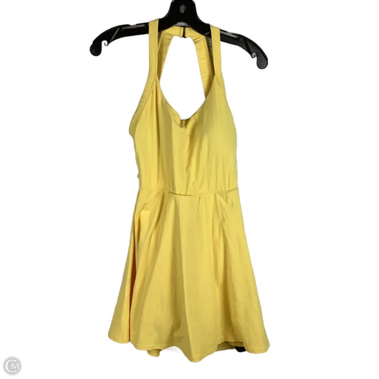 Athletic Dress By Halara In Yellow, Size: M