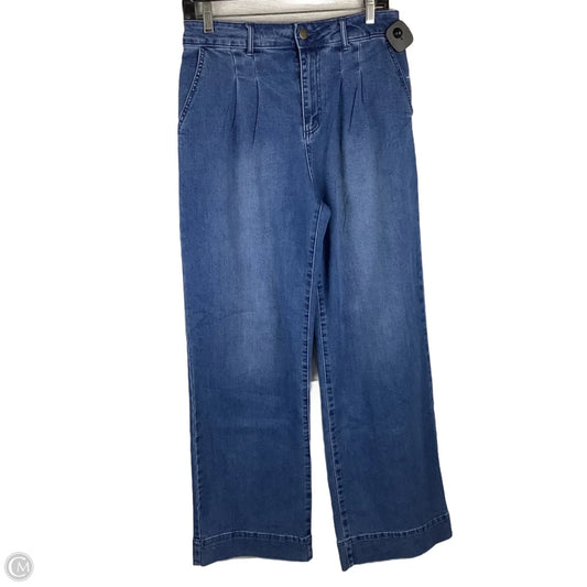 Jeans Wide Leg By Bagatelle In Blue Denim, Size: 6