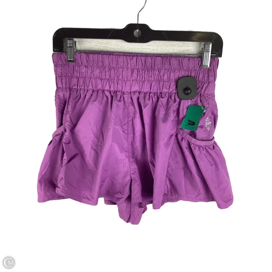 Athletic Shorts By Free People In Purple, Size: M