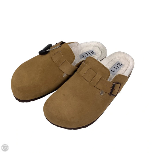 Shoes Flats By Wilt In Brown, Size: 7.5