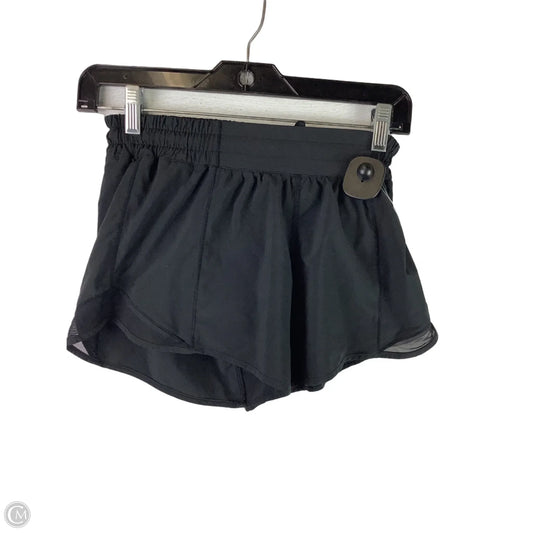 Athletic Shorts By Lululemon In Black, Size: 4