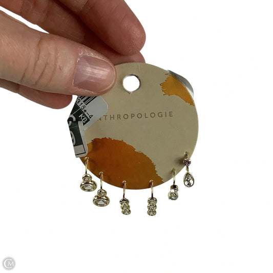 Earrings Dangle/drop By Anthropologie, Size: 06 Piece Set