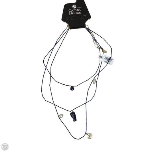 Necklace Lariat & Y-drop By Anthropologie, Size: 03 Piece Set