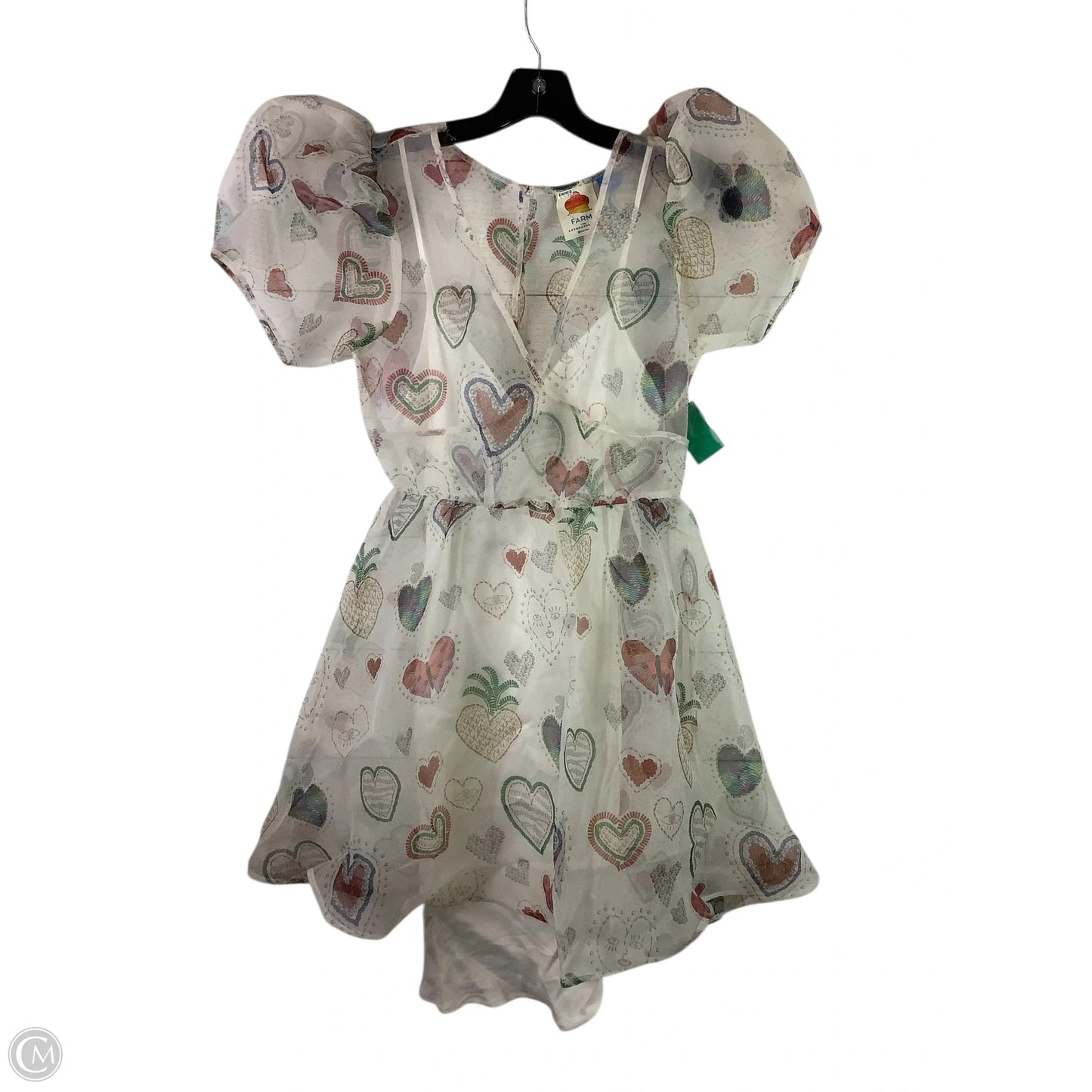 Dress Party Short By Farm Rio In Cream, Size: Xs
