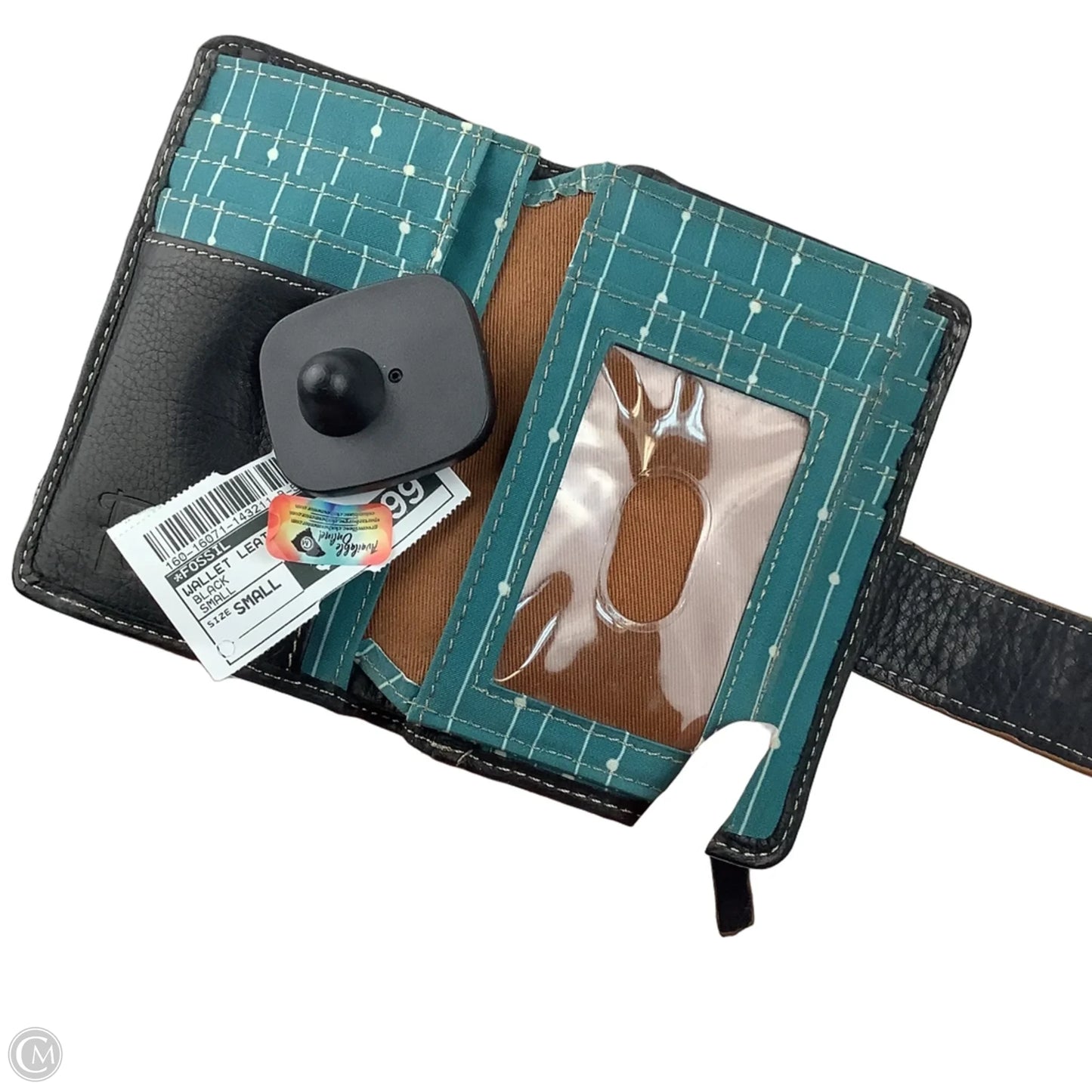 Wallet Leather By Fossil, Size: Small