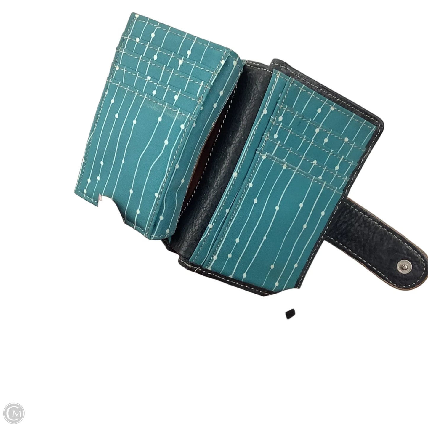 Wallet Leather By Fossil, Size: Small
