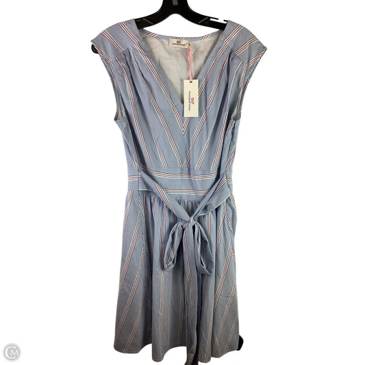 Dress Party Midi By Vineyard Vines In Striped Pattern, Size: 10