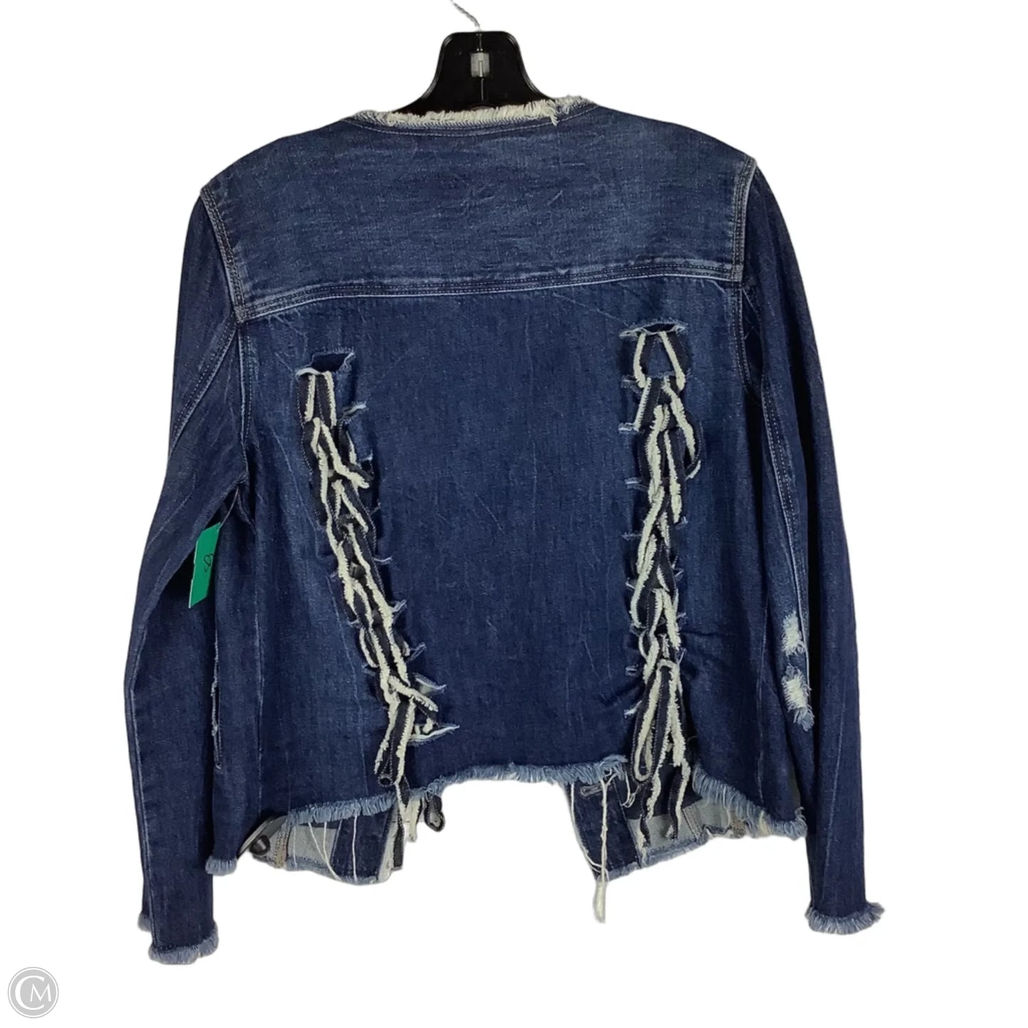 Jacket Denim By Liverpool In Blue Denim, Size: S