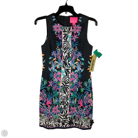 Dress Designer By Lilly Pulitzer In Black, Size: Xxs (0)