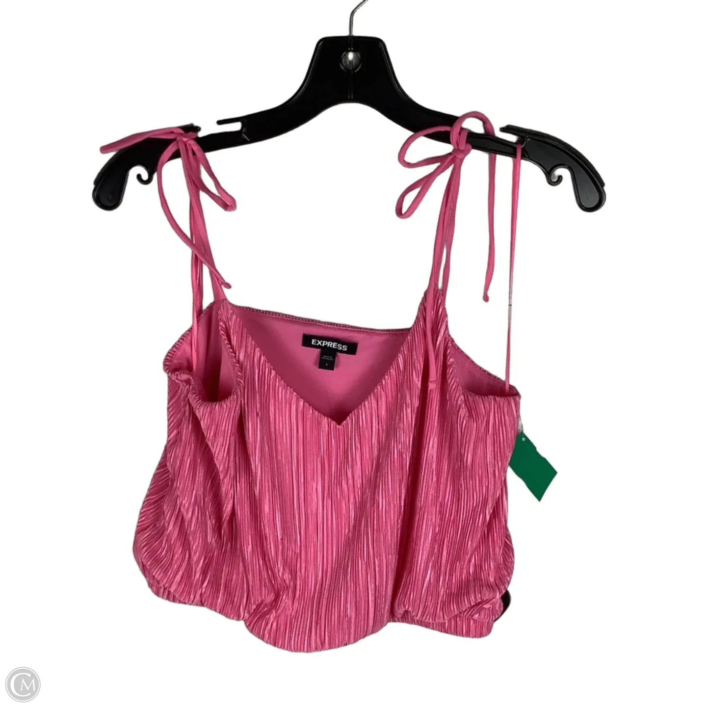 Top Sleeveless By Express In Pink, Size: S