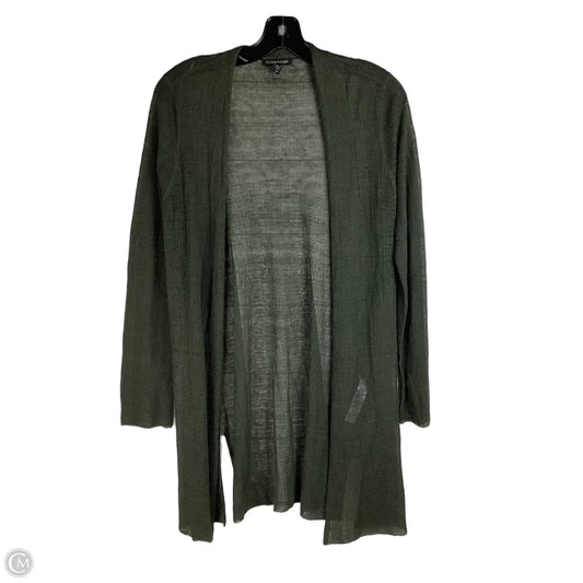 Cardigan By Eileen Fisher In Green, Size: S