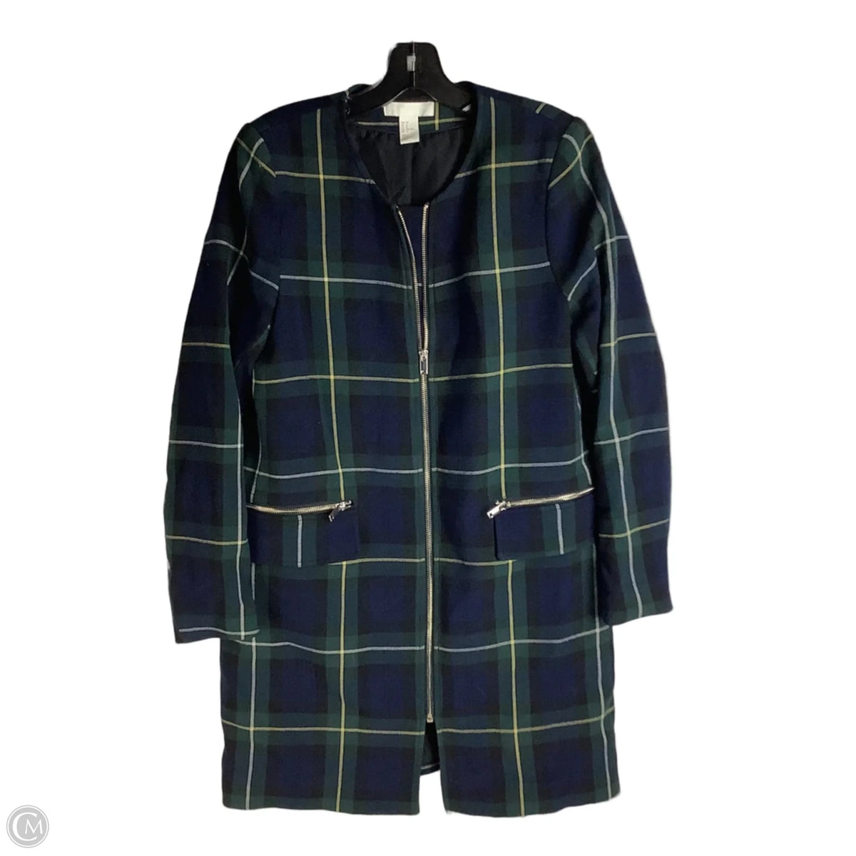 Coat Other By H&m In Plaid Pattern, Size: 8