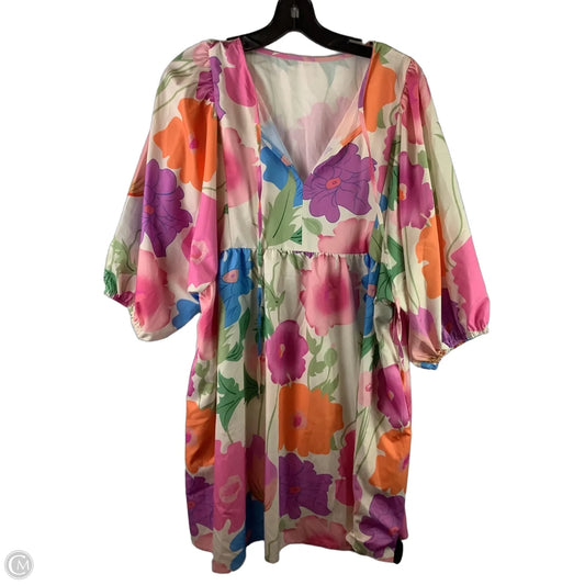 Dress Casual Short By Clothes Mentor In Multi-colored, Size: Xl