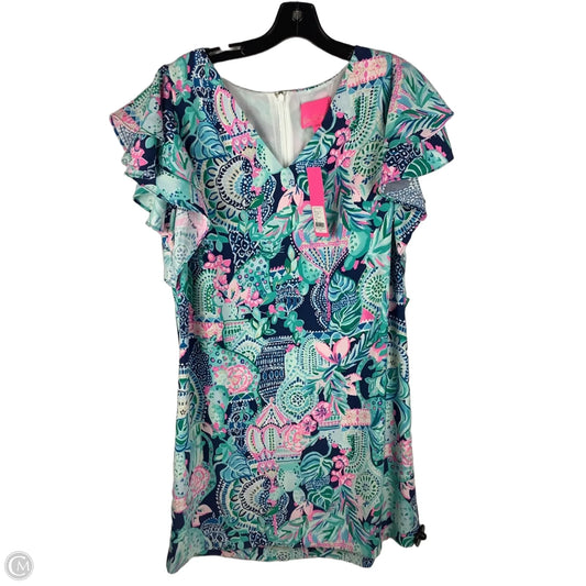 Dress Designer By Lilly Pulitzer In Multi-colored, Size: 14