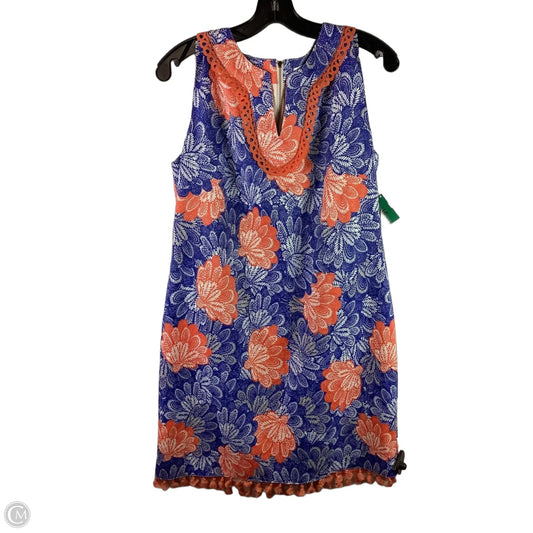 Dress Party Midi By Jade In Blue & Orange, Size: L