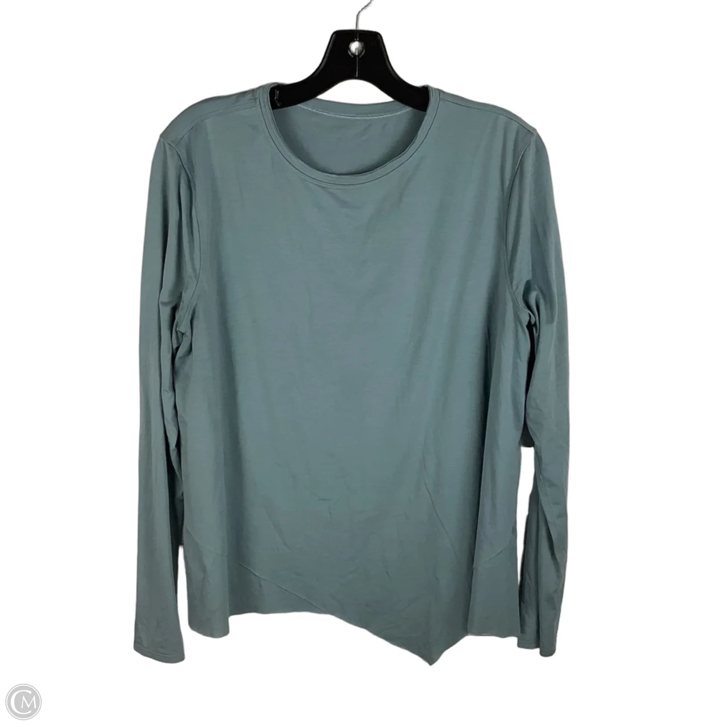 Top Long Sleeve By Lululemon In Blue, Size: Estimated L