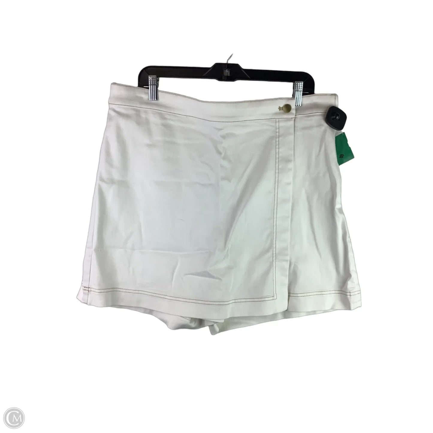 Skort By Talbots In White, Size: 16