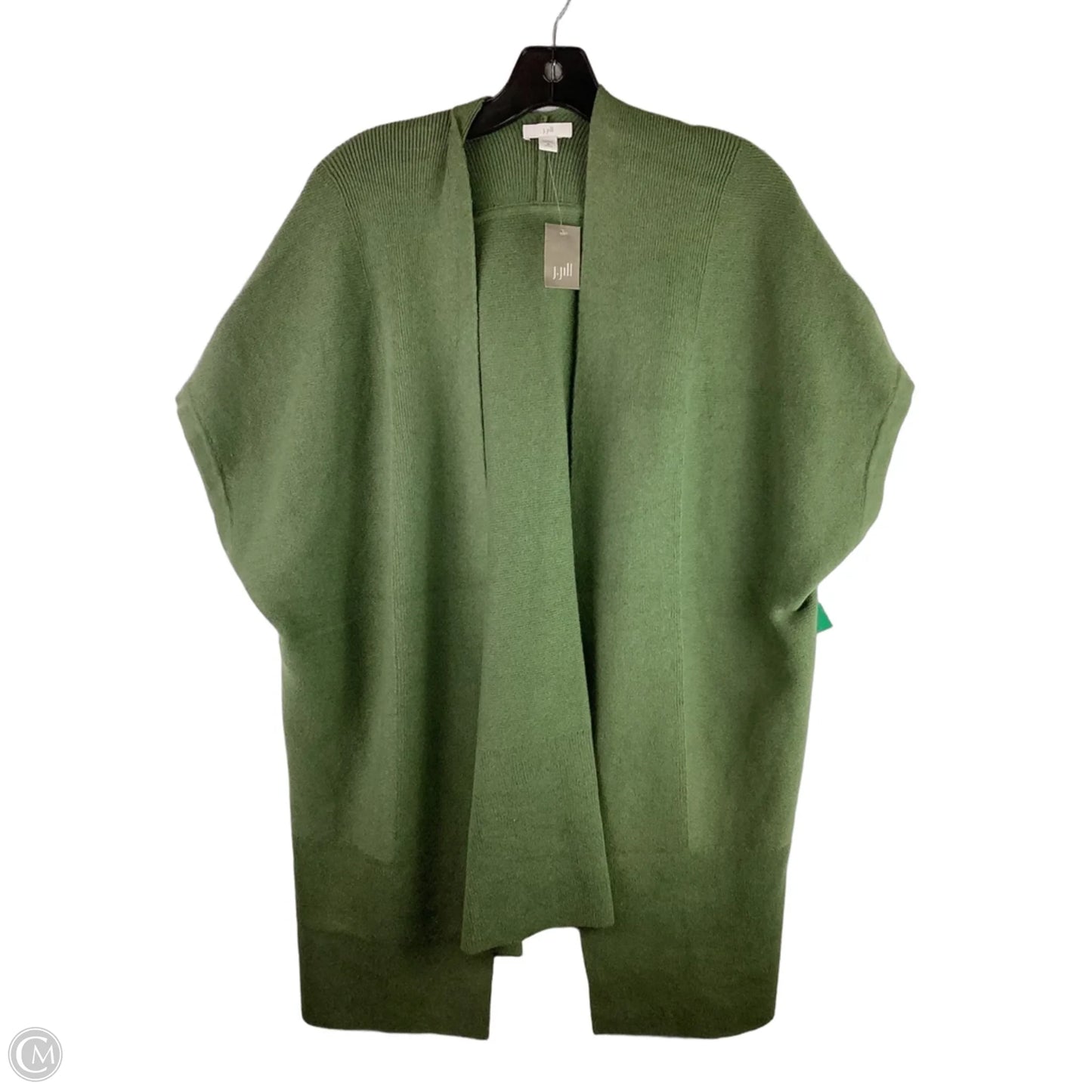 Cardigan By J. Jill In Green, Size: Xlp