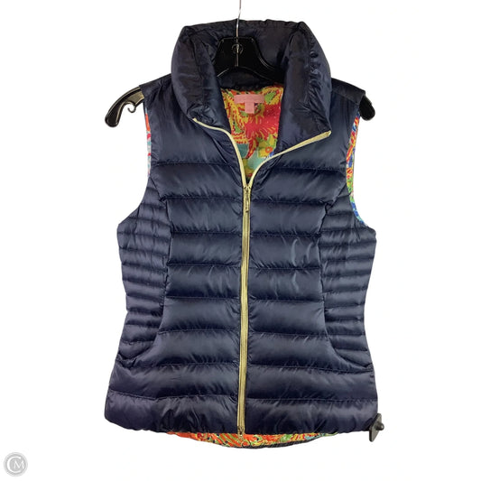 Vest Designer By Lilly Pulitzer In Navy, Size: M