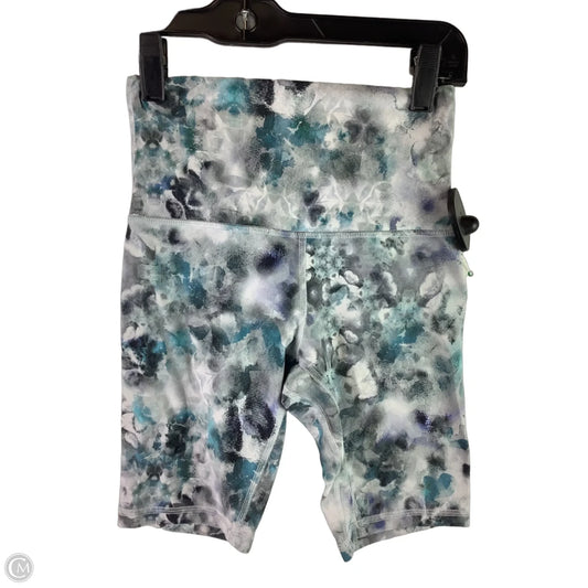 Athletic Shorts By Lululemon In Blue & Grey, Size: 2