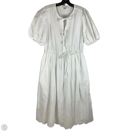 Dress Casual Maxi By Free Assembly In White, Size: M