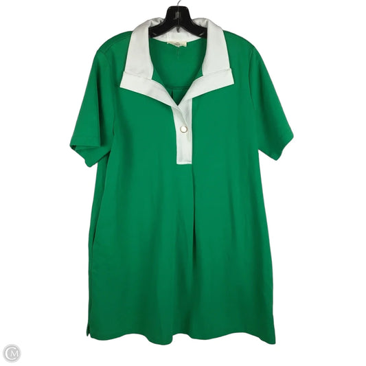 Dress Casual Short By Entro In Green, Size: L