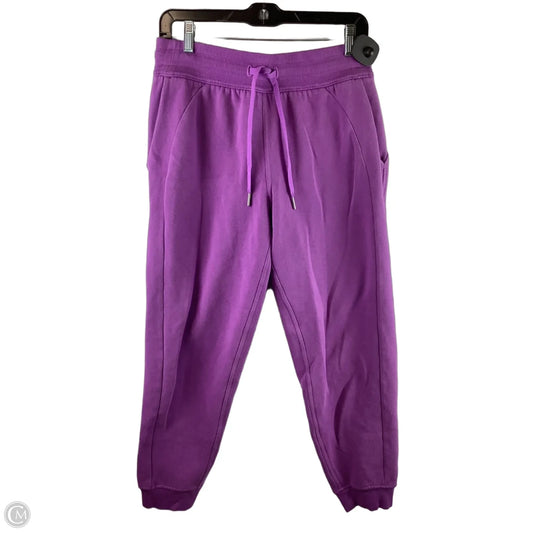 Athletic Pants By Lululemon In Purple, Size: 6
