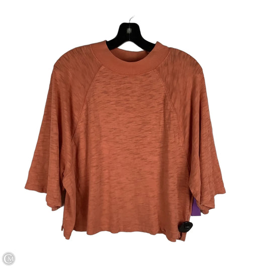 Top Short Sleeve By Universal Thread In Orange, Size: L