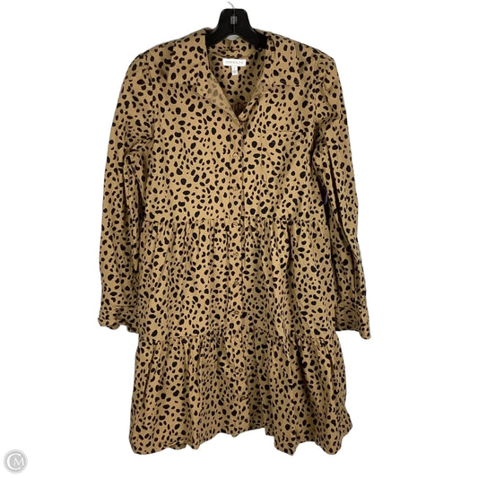 Dress Party Midi By Crown And Ivy In Animal Print, Size: L