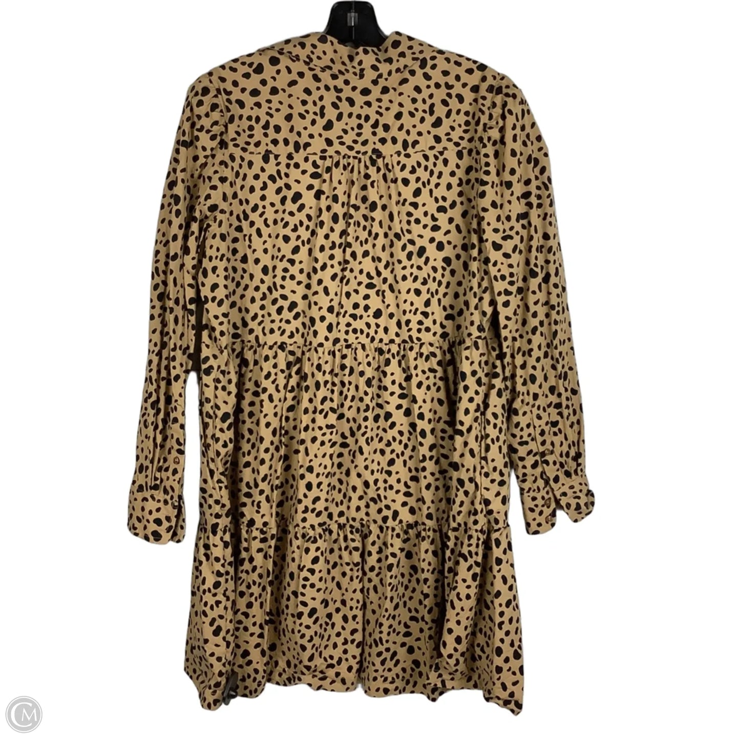 Dress Party Midi By Crown And Ivy In Animal Print, Size: L