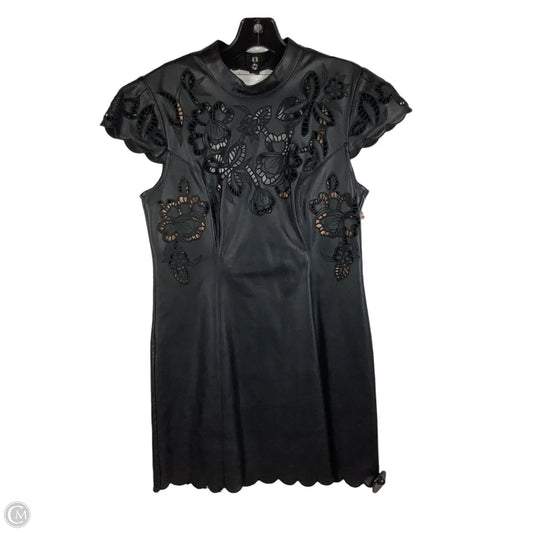 Dress Casual Short By Anthropologie In Black, Size: 6p