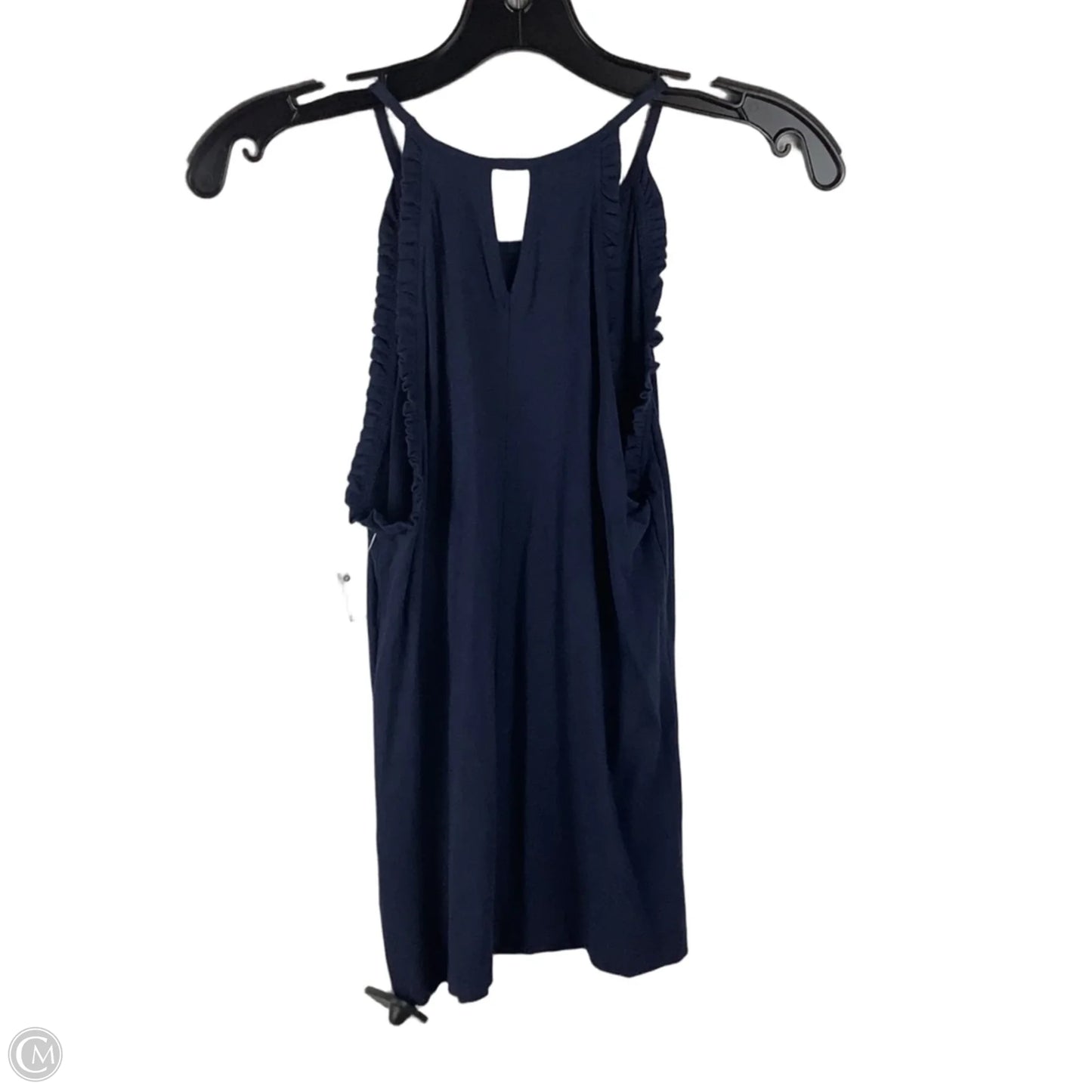 Top Sleeveless Designer By Lilly Pulitzer In Navy, Size: Xs