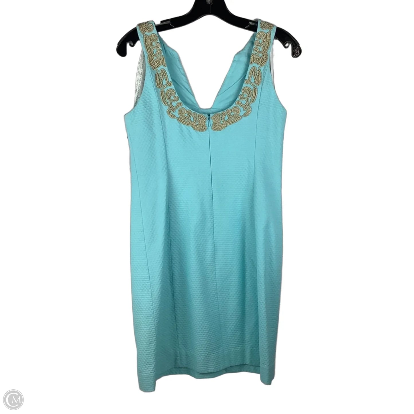 Dress Designer By Lilly Pulitzer In Aqua, Size: 2