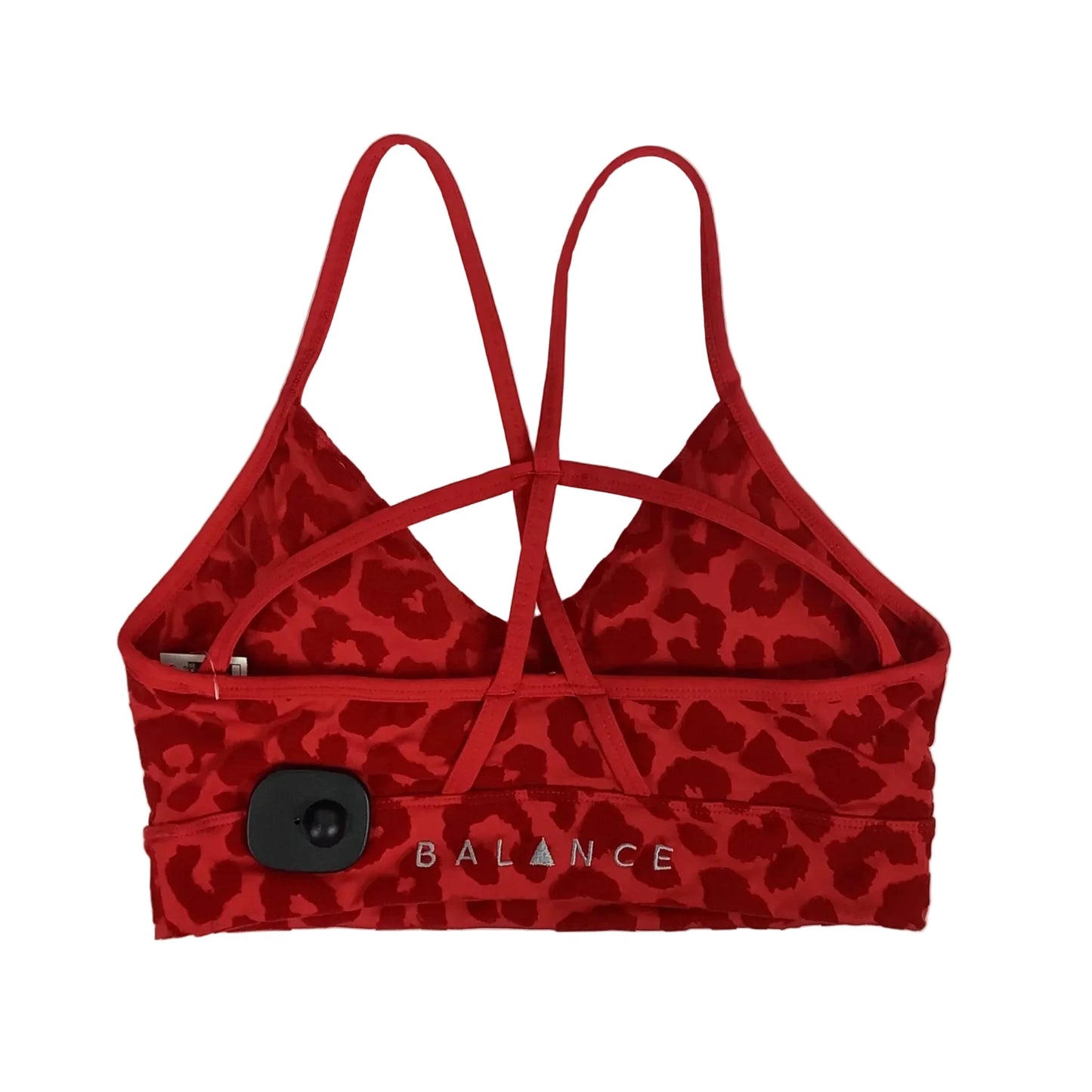 Athletic Bra By Cmc In Red, Size: S
