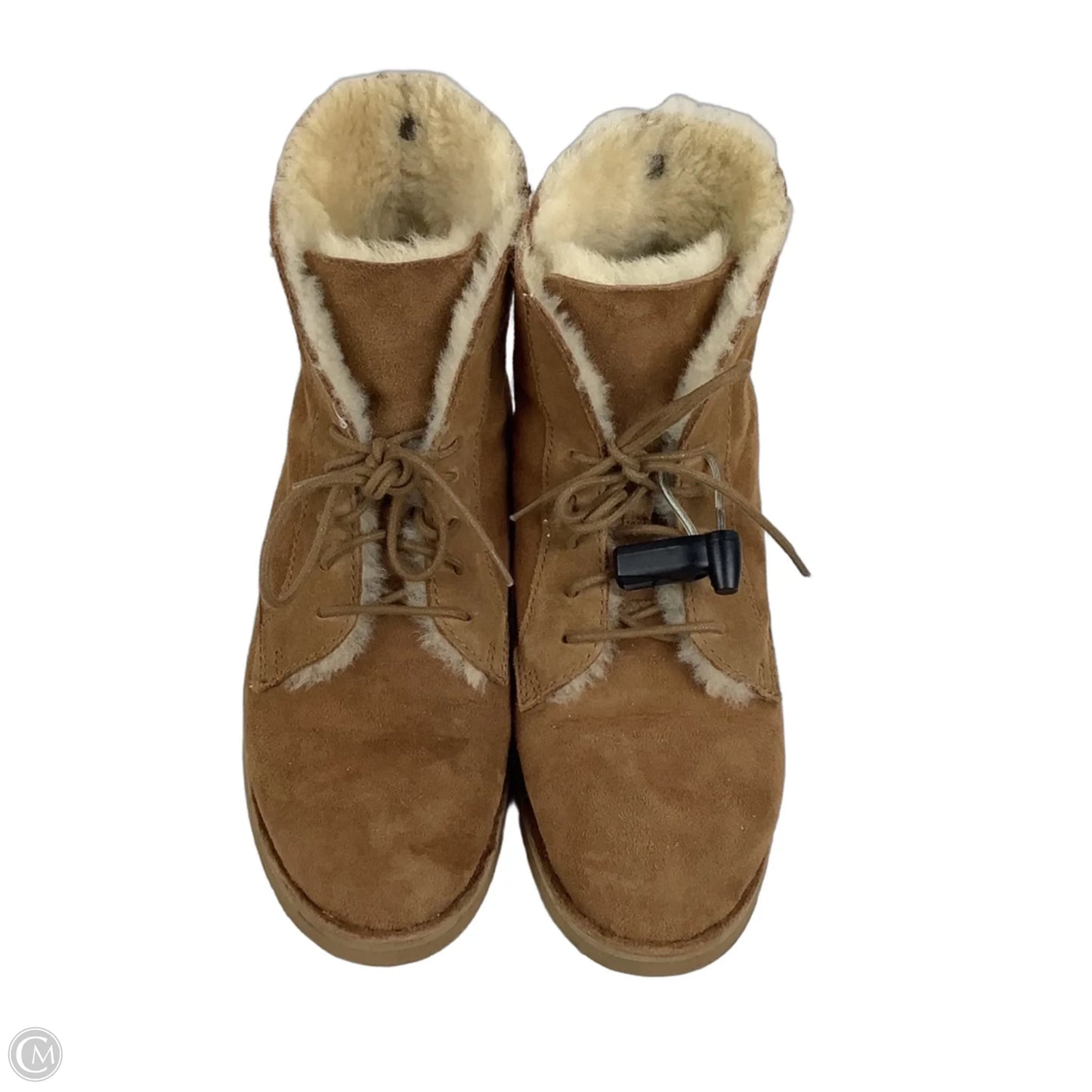 Boots Designer By Ugg In Brown, Size: 7.5