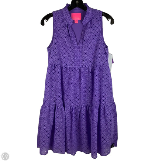 Dress Designer By Lilly Pulitzer In Purple, Size: Xs