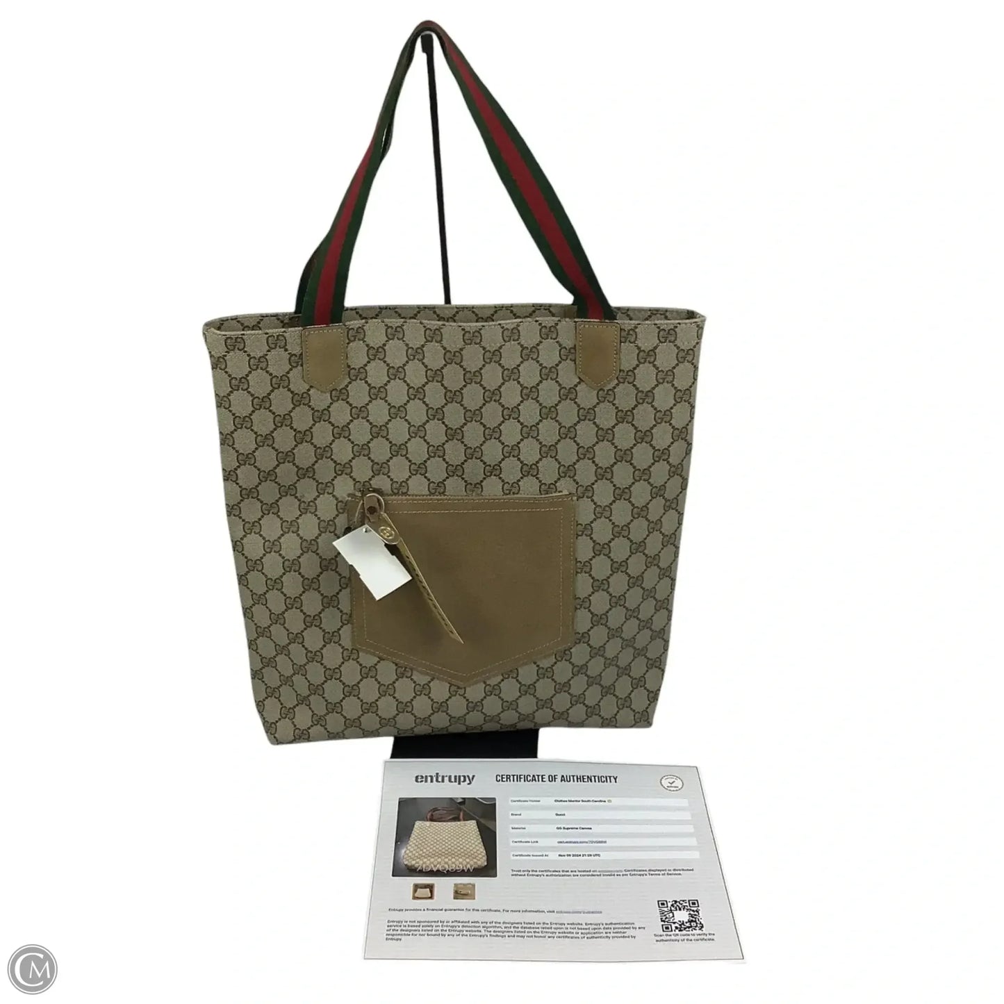Tote Luxury Designer By Gucci, Size: Large
