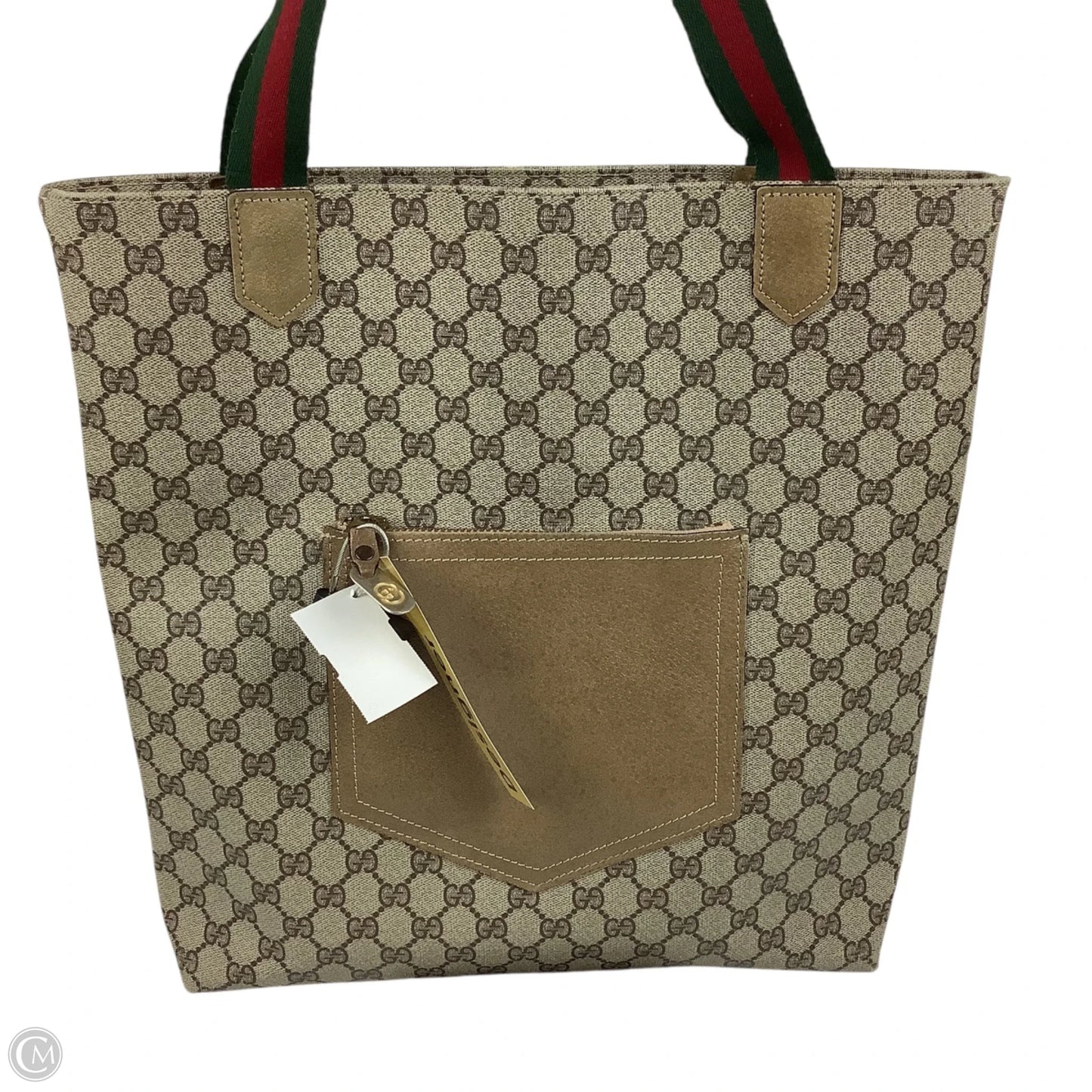 Tote Luxury Designer By Gucci, Size: Large