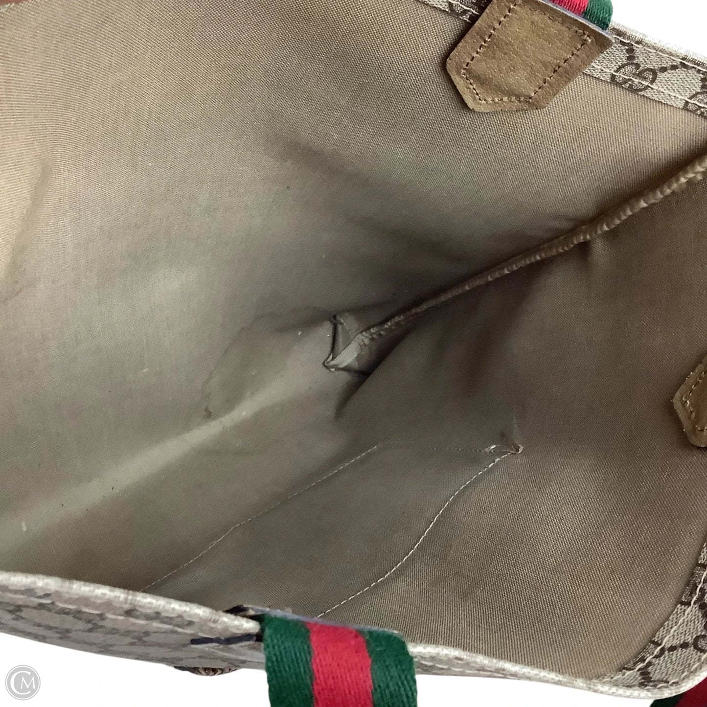 Tote Luxury Designer By Gucci, Size: Large