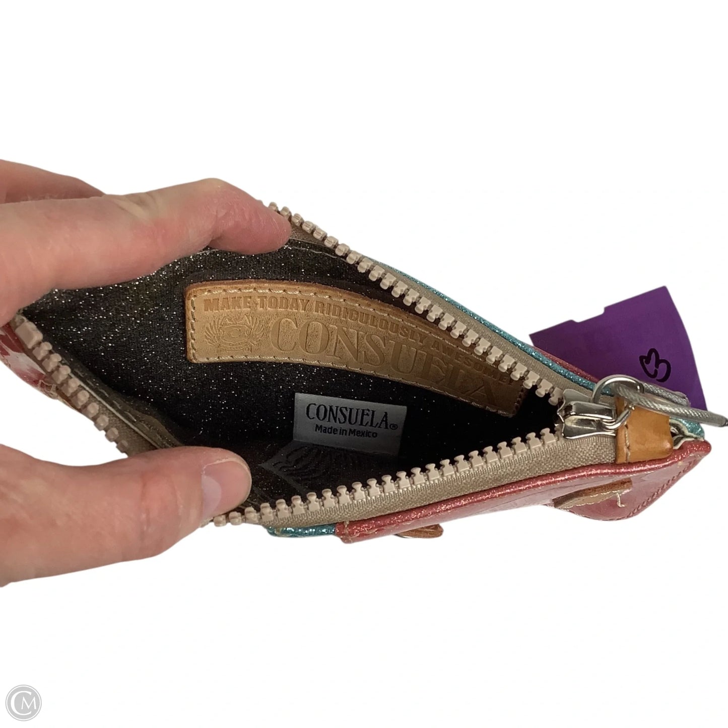 Wallet Leather By Consuela, Size: Medium