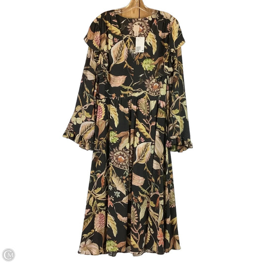 Dress Casual Maxi By H&m In Floral Print, Size: S