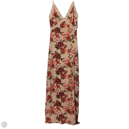 Dress Party Midi By Jessica Simpson In Floral Print, Size: S