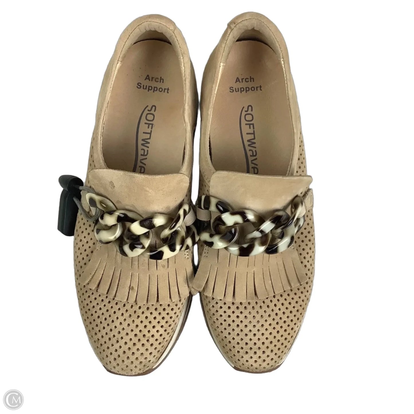 Shoes Heels Block By Cmb In Tan, Size: 6