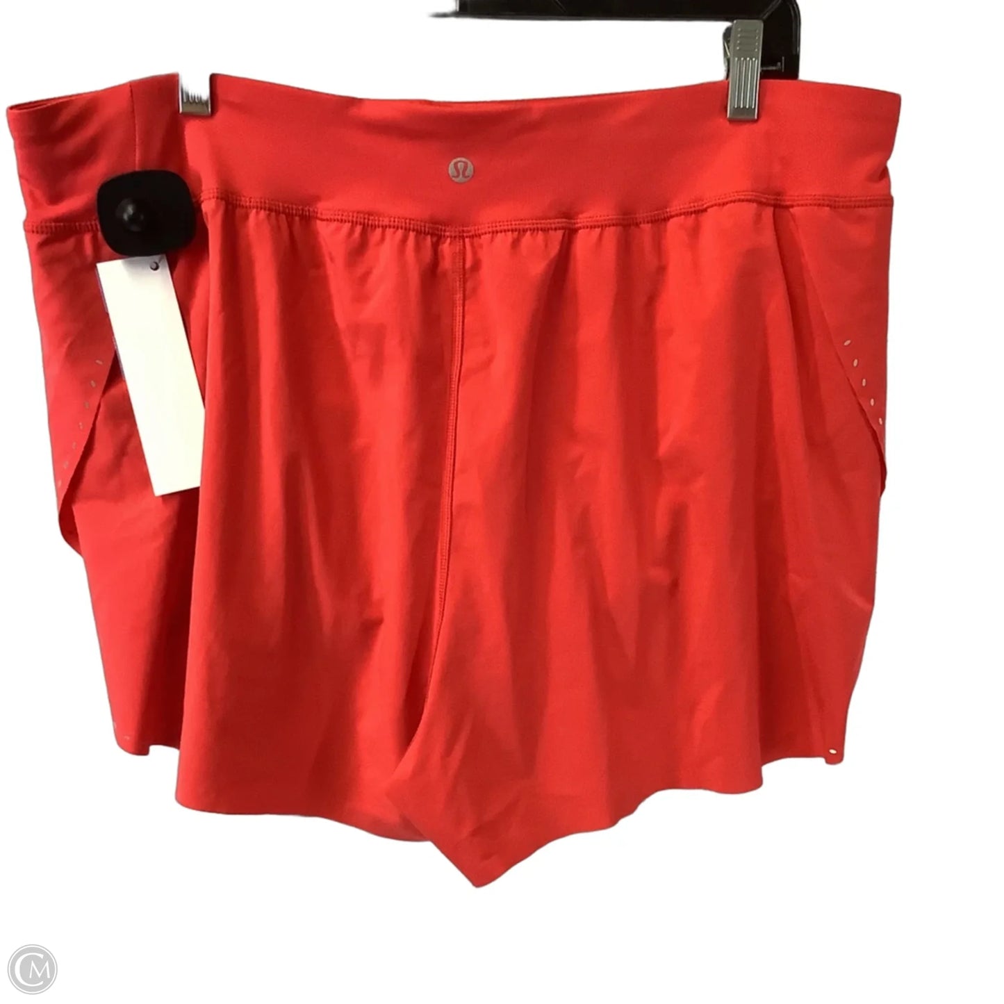 Athletic Shorts By Lululemon In Red, Size: 14