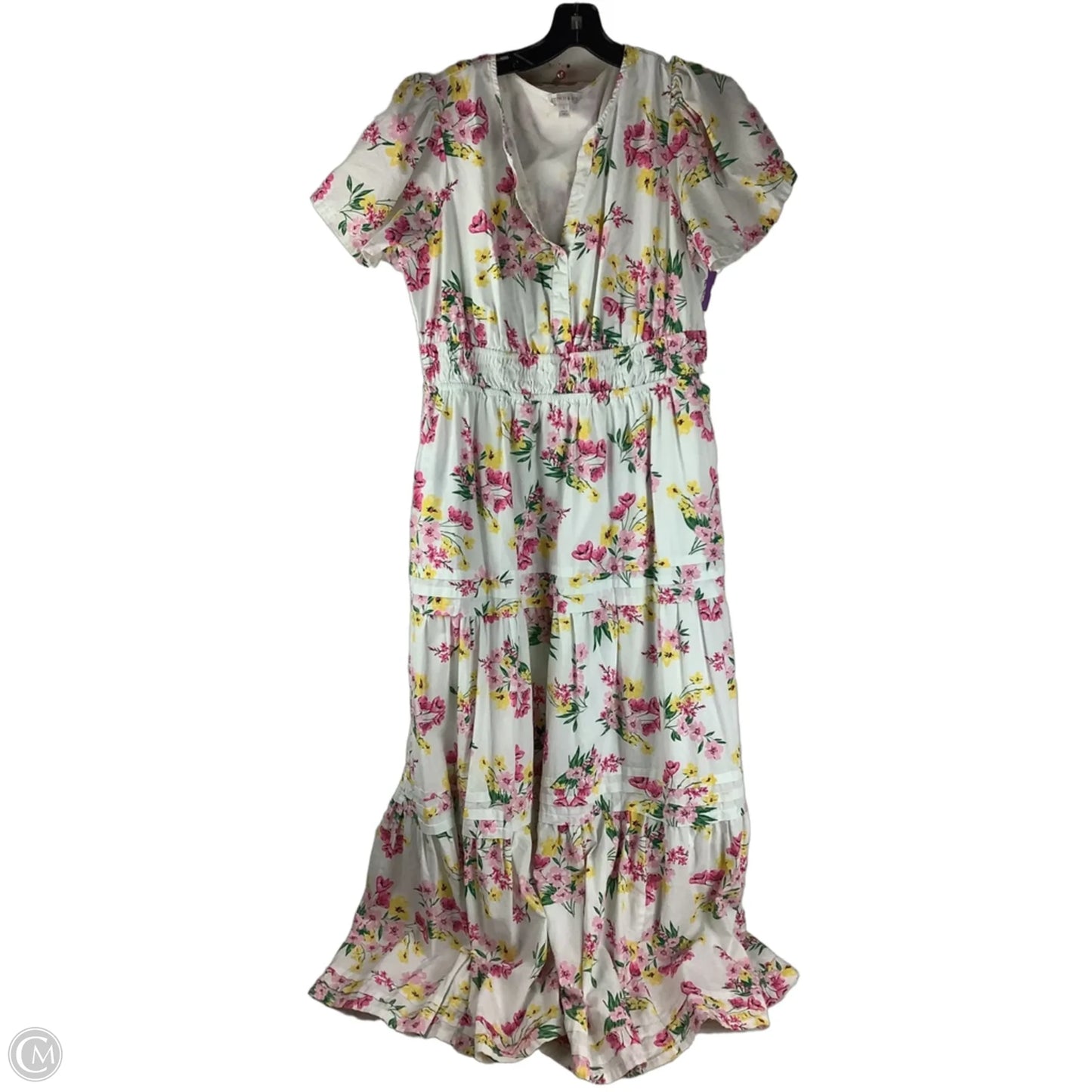 Dress Party Long By Crown And Ivy In Floral Print, Size: L