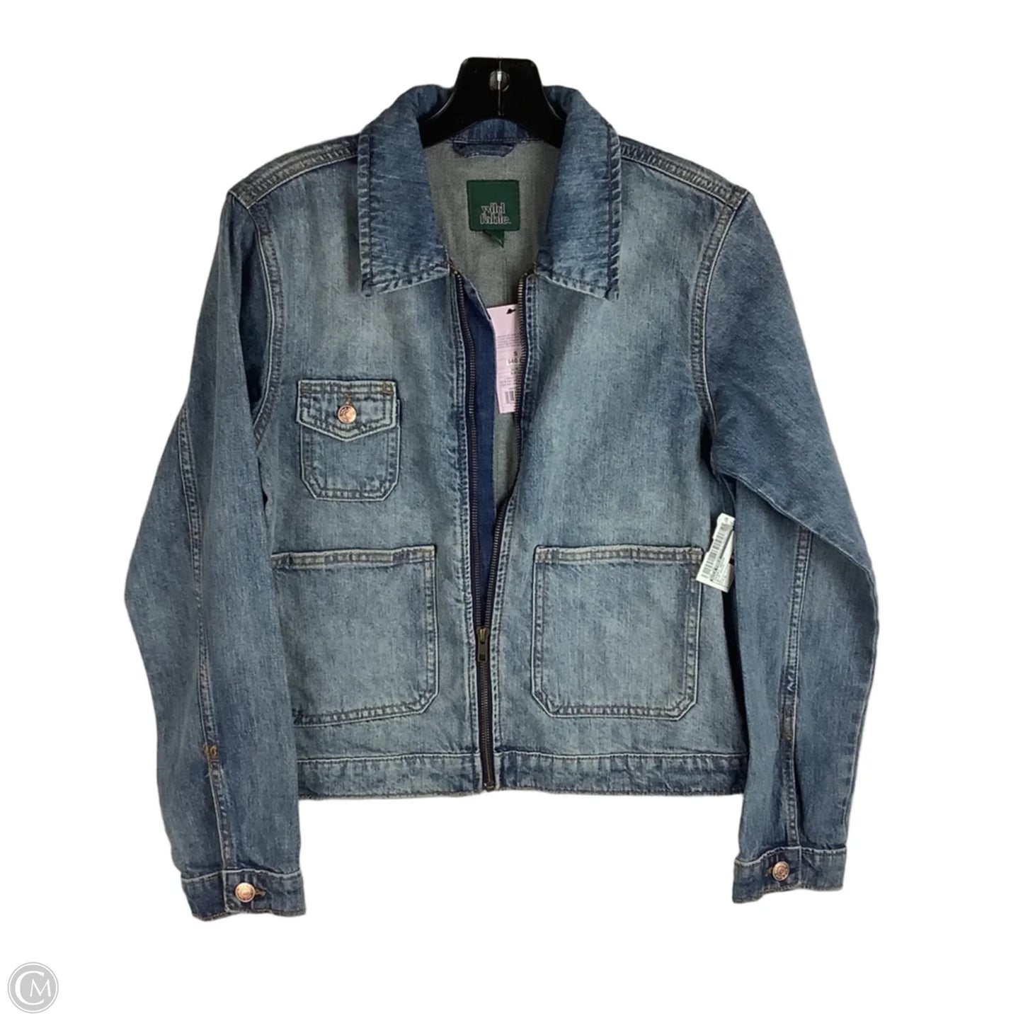 Jacket Denim By Wild Fable In Blue Denim, Size: S