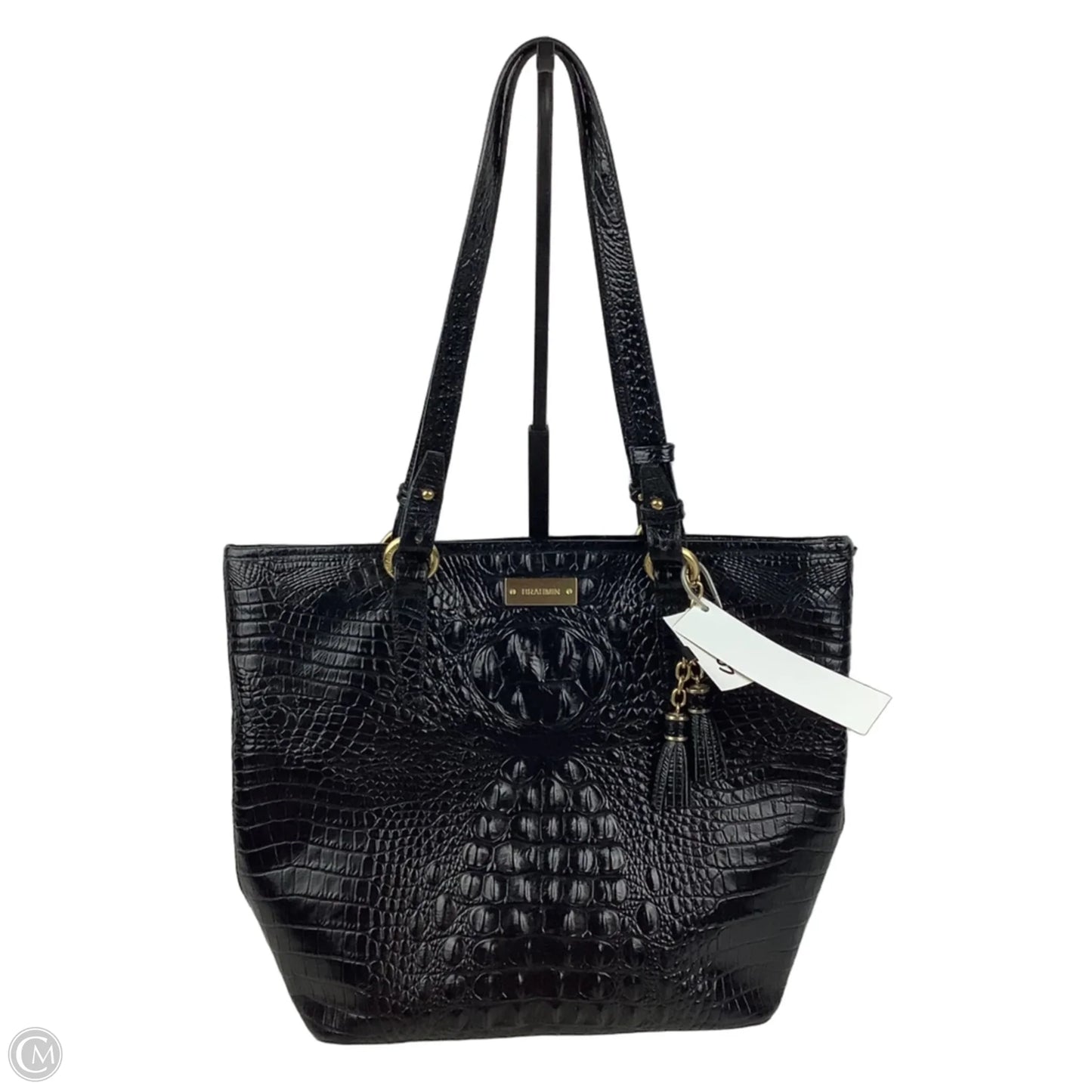 Tote Designer By Brahmin, Size: Medium