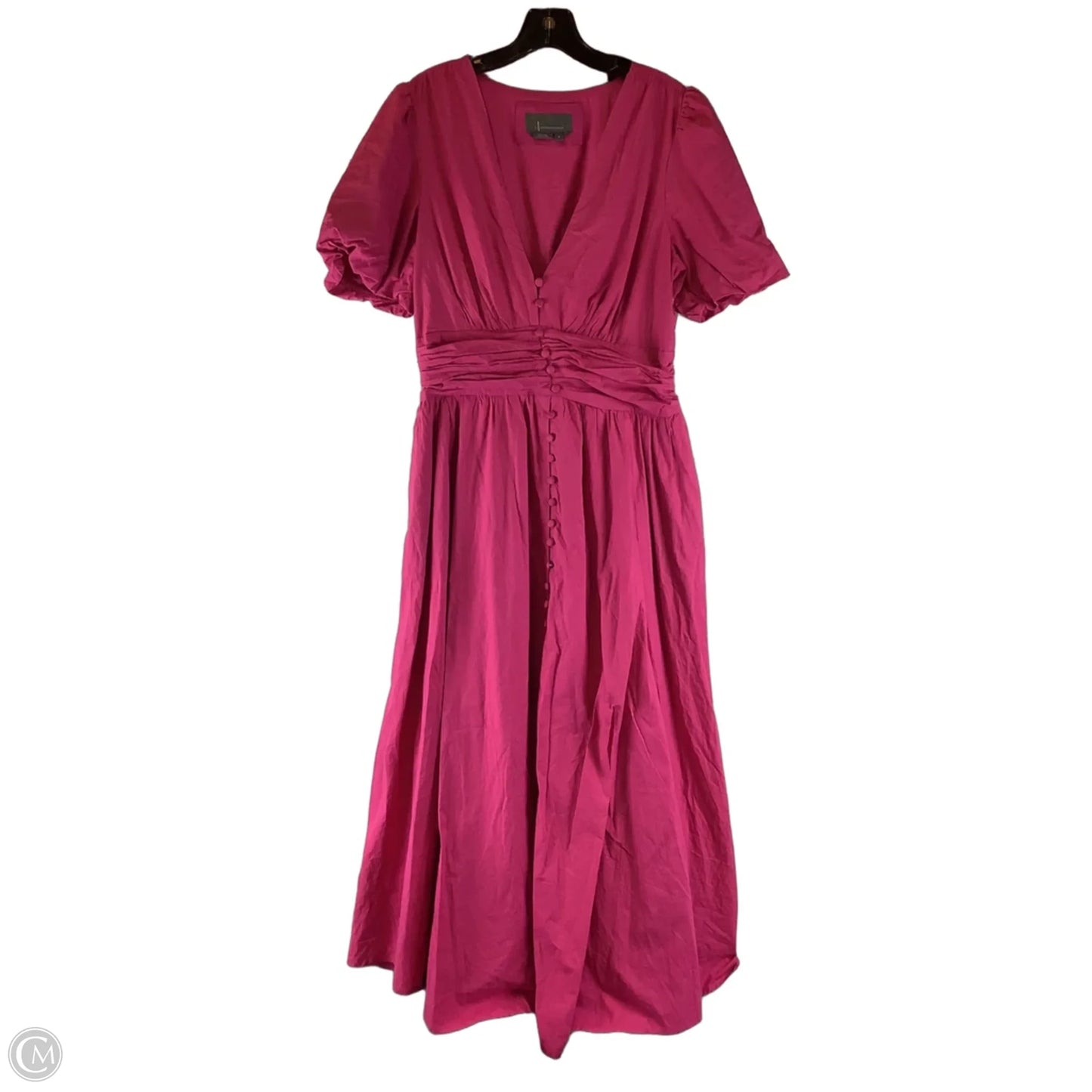 Dress Party Long By Anthropologie In Pink, Size: M