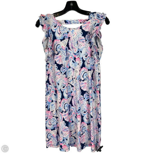Dress Designer By Lilly Pulitzer In Blue & Pink, Size: Xxs